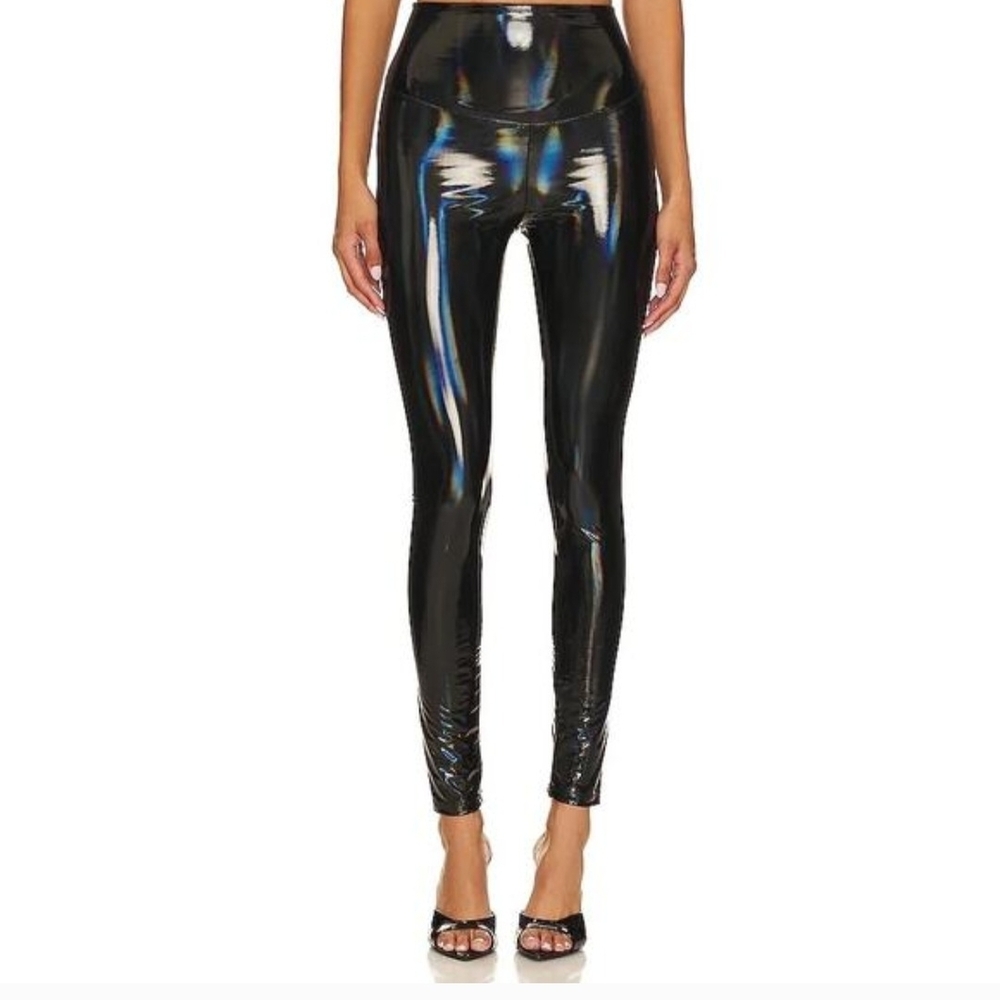 Yummie Barbarella Holographic Black Women's Leggings